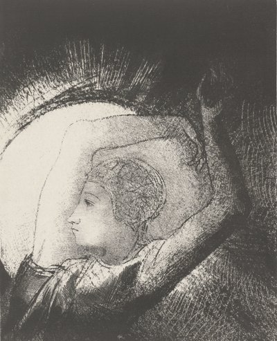 Une femme vêtue par le soleil, 1899 - Odilon Redon