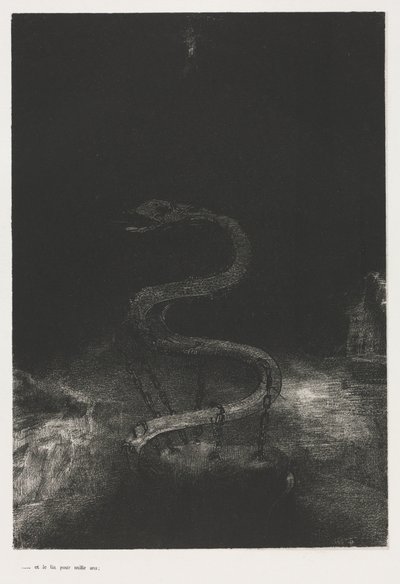 Et il le lia pour mille ans - Odilon Redon