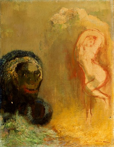 Andromède et le monstre - Odilon Redon