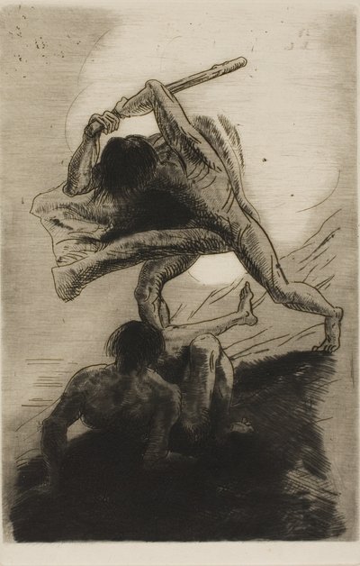 Caïn et Abel - Odilon Redon