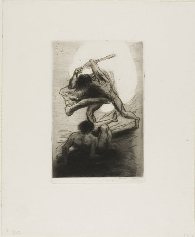 Caïn et Abel - Odilon Redon