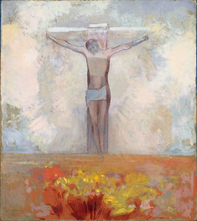Christ en croix, vers 1910 - Odilon Redon
