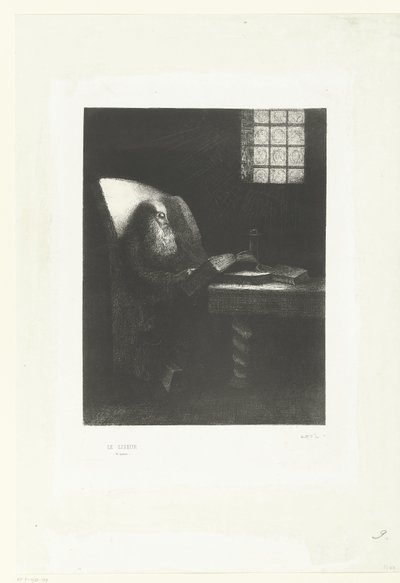 Le Liseur - Odilon Redon