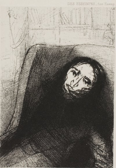 Des Esseintes, Frontispice pour A Rebours de J.K. Huysmans - Odilon Redon