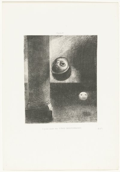 Il y eut aussi des êtres embryonnaires - Odilon Redon