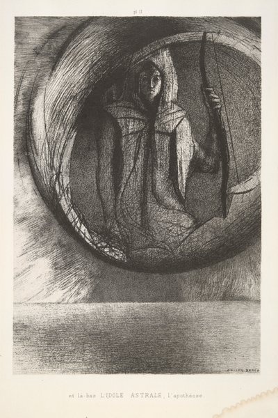 Et là-bas - Odilon Redon