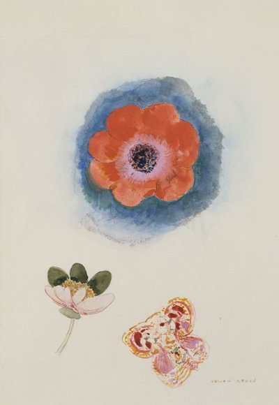 Étude de fleurs - Odilon Redon