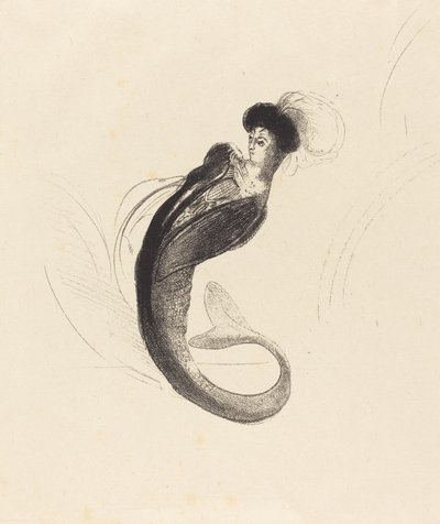Femme à la toque ornée - Odilon Redon