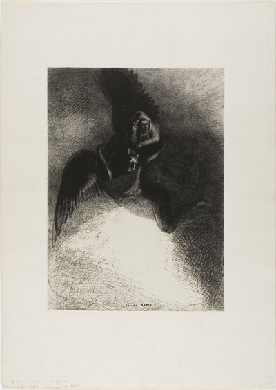 Frontispice pour À Gustave Flaubert - Odilon Redon