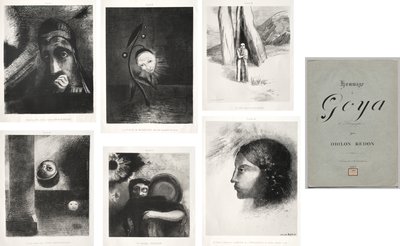 Hommage à Goya - Odilon Redon