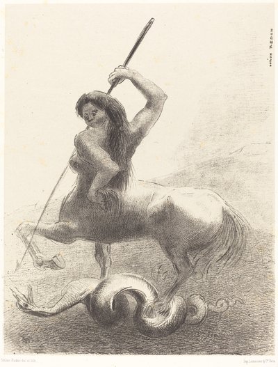 Il y eut des luttes et des vaines victoires - Odilon Redon