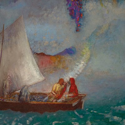 La Voile Grise, vers 1900-05 - Odilon Redon