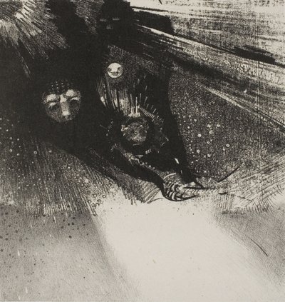 Larves si exsangues et si hideuses, planche 5 de 6 - Odilon Redon