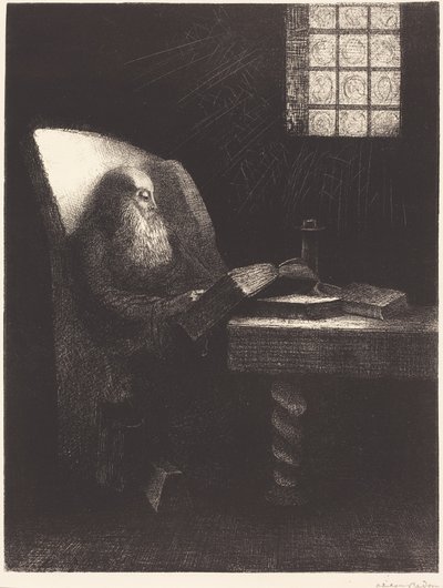 Le Liseur (The reader) - Odilon Redon