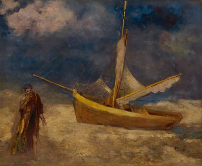 Le pêcheur aliéné - Odilon Redon