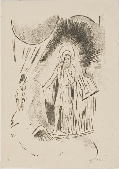 Homme sur Pégase - Odilon Redon