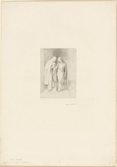 Conversation mystique - Odilon Redon