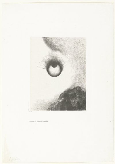 Partout des prunelles flamboient - Odilon Redon