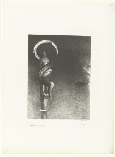 Slangenaureool - Odilon Redon