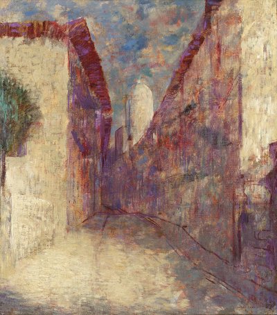 Rue à Fontarabie - Odilon Redon