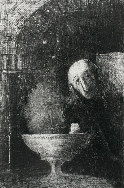 La Recherche Infinie, de Nuit - Odilon Redon