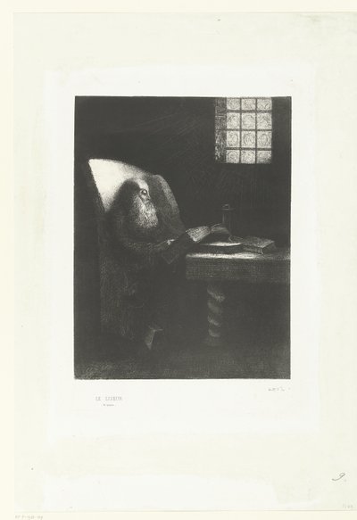 Le lecteur, 1892 - Odilon Redon