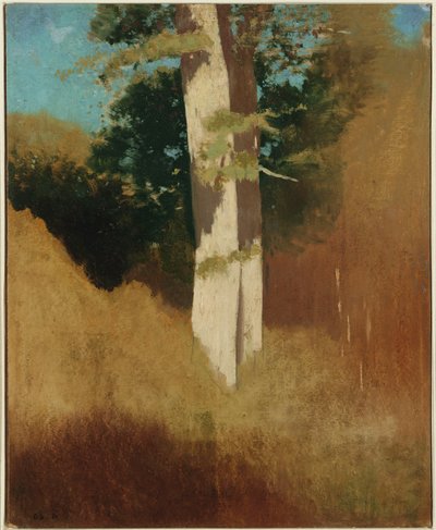 Arbre avec Ciel Bleu - Odilon Redon