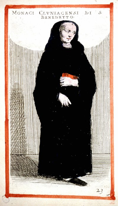 Ordre religieux : moine de l