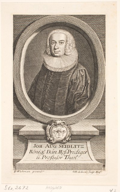 Johan August Seidlitz, Prêtre - Odvardt Helmoldt de Lode