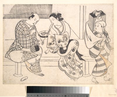 Couple amoureux - Okumura Masanobu
