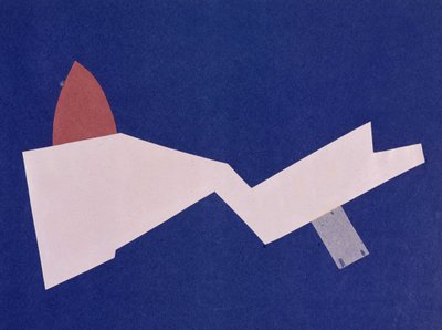 Guerre universelle : œuvre de collage par Olga Rosanova, janvier 1916 - Olga Wladimirowna  Rosanowa