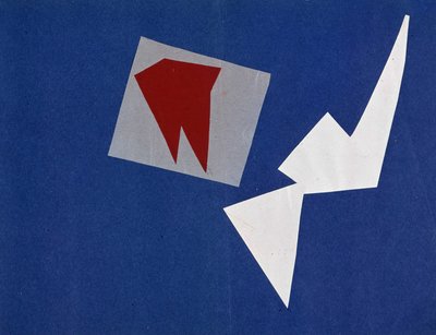 Guerre universelle : Collage par Olga Rosanova, janvier 1916 - Olga Wladimirowna  Rosanowa