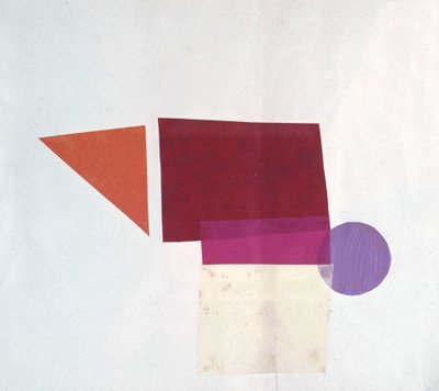 Guerre universelle : Collage par Olga Rosanova, janvier 1916 - Olga Wladimirowna  Rosanowa