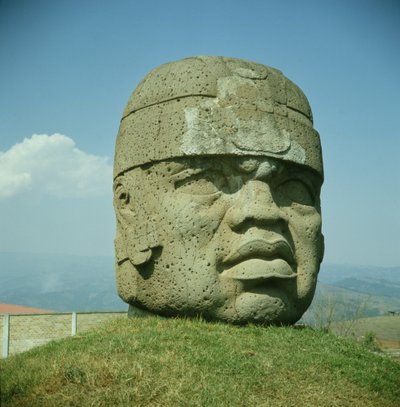 Tête colossale 1 de San Lorenzo, Veracruz, Mexique, préclassique - Olmec