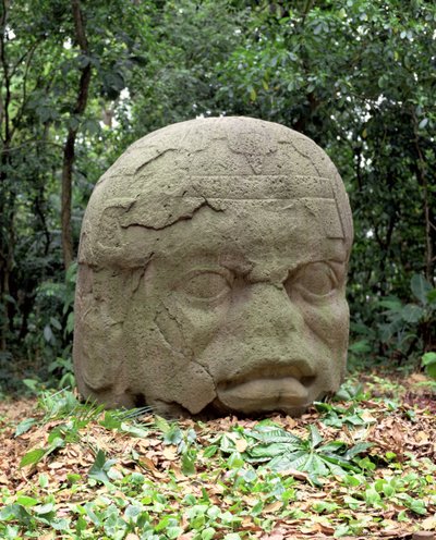 Tête colossale 26, période pré-classique - Olmec