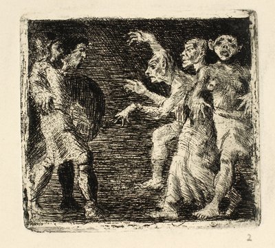 Macbeth et les sorcières - Oluf Hartmann