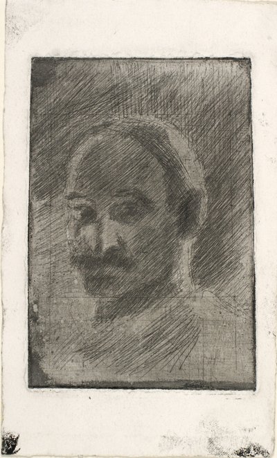 Portrait du peintre Henrik Schouboe - Oluf Hartmann