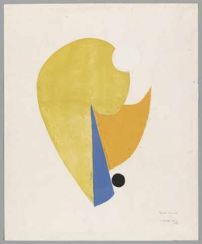 Yellow Flower (Fleur jaune) - Onchi Kôshirô