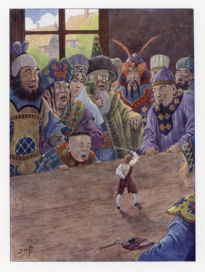 Illustration pour Les Voyages de Gulliver - Onfray de Breville Job