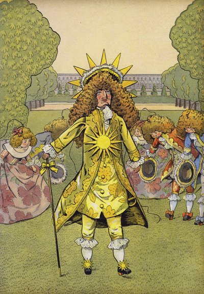 Louis XIV, le Roi Soleil, Palais de Versailles - Onfray de Breville Job