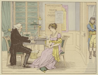 Maître Raguideau, notaire de la veuve Beauharnais lui dit, sans savoir qu