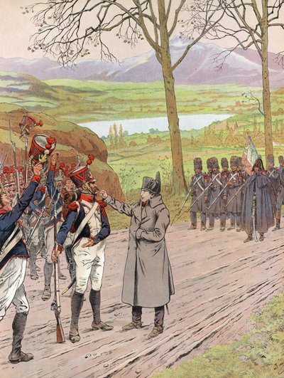 Napoléon, à son retour d