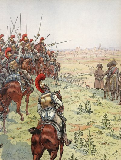 Napoléon, avant la bataille de Borodino, 7 septembre 1812 - Onfray de Breville Job