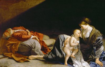Le repos pendant la fuite en Égypte - Orazio Gentileschi