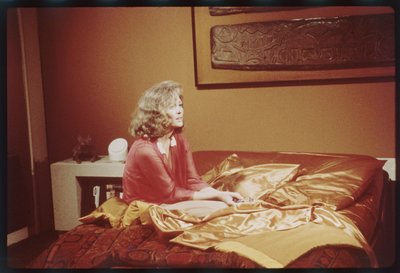 Faye Dunaway sur le tournage de 