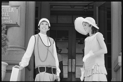 Julie Andrews et Mary Tyler Moore sur le plateau de 