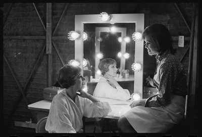 Julie Andrews et Mary Tyler Moore sur le tournage de 