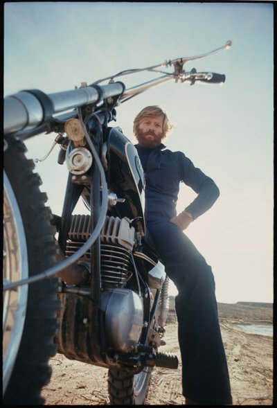 Robert Redford sur le tournage de 
