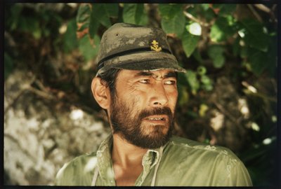 Toshiro Mifune sur le tournage de 