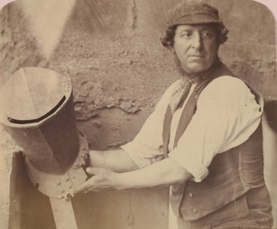 Homme avec casque, 1858 - Oscar Gustav Rejlander